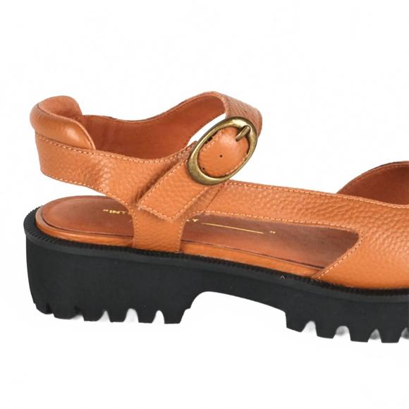 NEW INTENTIONALLY BLANK women early bird mary jane sandal in cafe - Picture 2 of 2